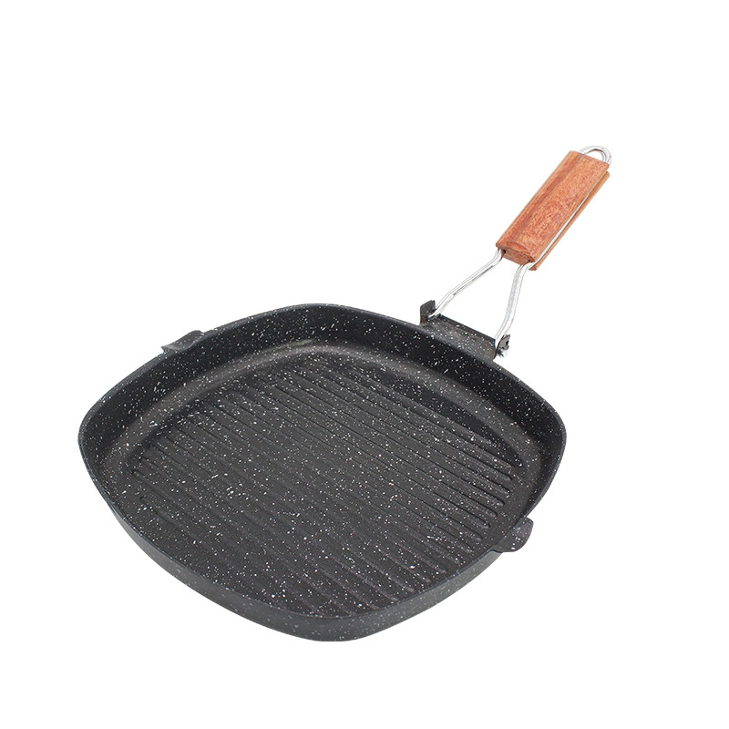 Fryer Grill Griddle Cast Iron Crepe Pancake Roti Chapati Mini Oven Chicken Roaster BBQ Roasting Fry Thick Tawa Non Stick Pan